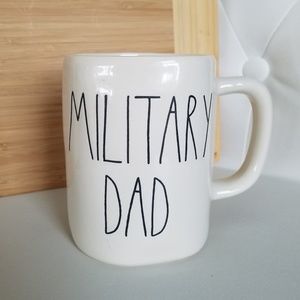 NWT Rae Dunn MILITARY DAD Coffee Mug LL